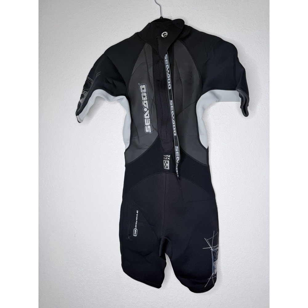 SEA-DOO Stallion BRP WetSuit Mens Small SHORTY 4 way flex Water-Ski Surf Dive